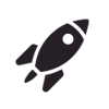 space rocket icon