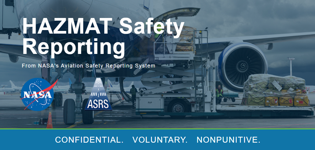 hazmat safety reporting from nasa's aviation safety reporting system