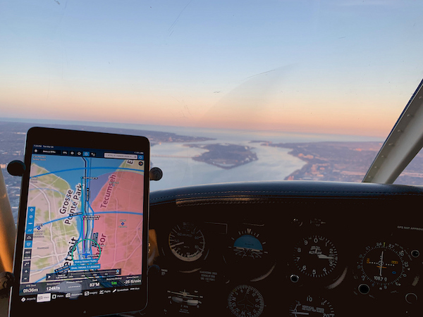 Cockpit view