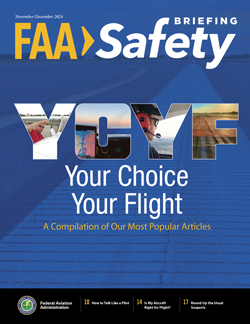 Cover of the November/December 2023 Safety Briefing magazine