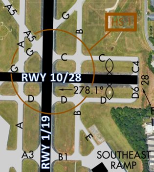 Illustration of Hot Spot one.