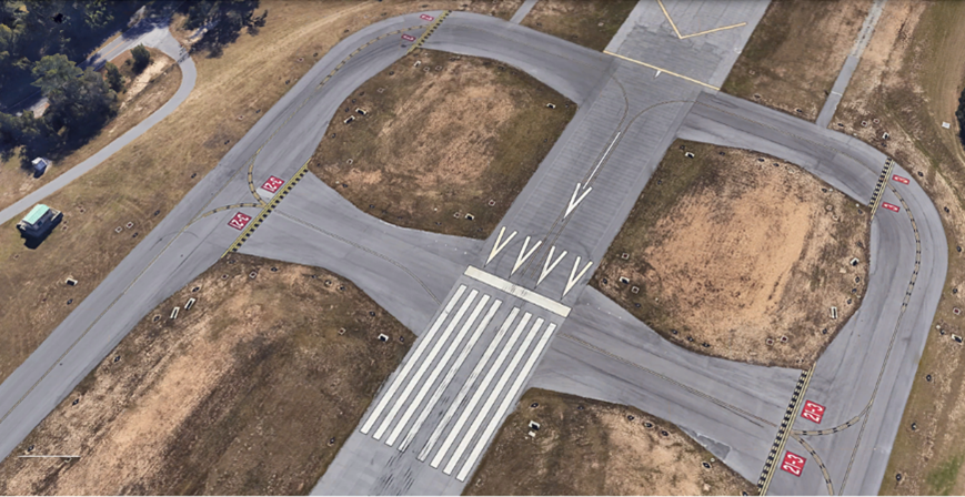Depiction of the displaced threshold.