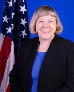 Official photo of Dr. Kathy Abbott