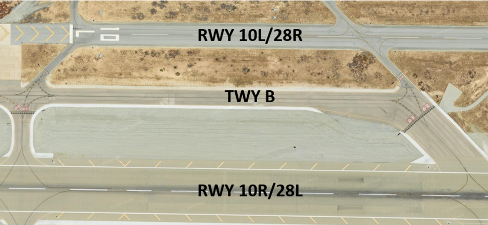 	 TWY B between RWY 28L/R is often confused as RWY 28L and aircraft tend to hold short of TWY B and do not clear RWY 28R.   	Maintenance run ups are only able to be conducted in the 28L run up area.
