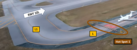 Graphic illustration of Hot Spot one.