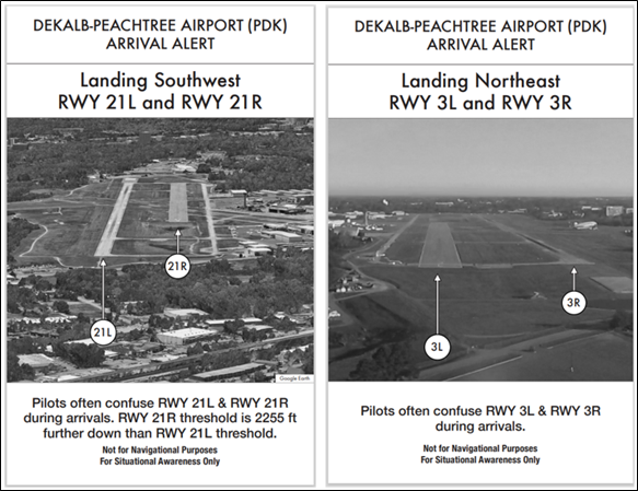Illustration of Arrival Notices specific to KPDK.
