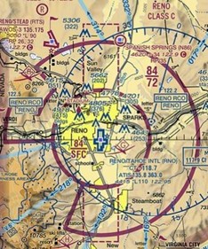 RNO airspace is Class C