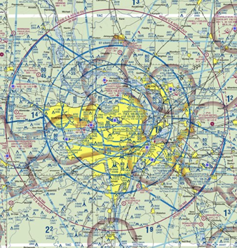 STL Aeronautical chart