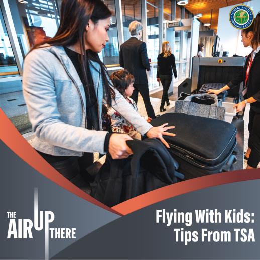 flying with kids: tips from TSA