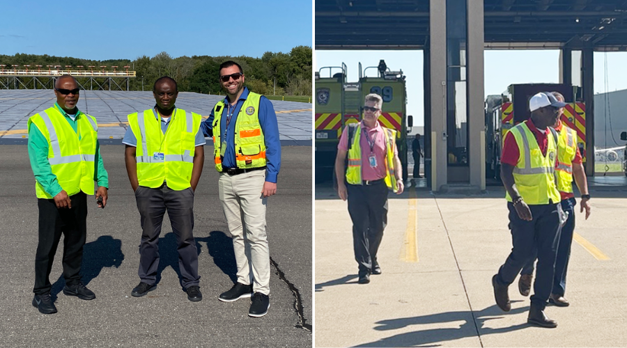 ASCIs inspect elements on an airport such as Engineered Materials Arresting Systems (EMAS) and aircraft rescue and emergency response equipment.