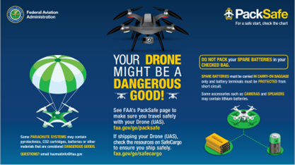 drone dangerous good brochure