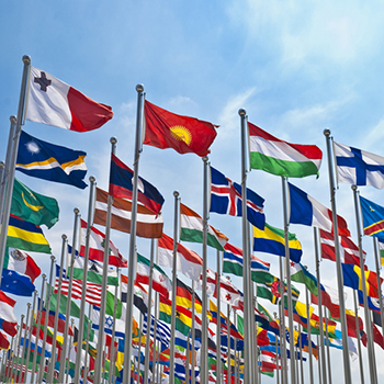 international flags