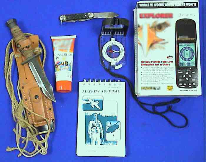 miscellaneous personal survival kit items