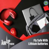 fly safe with lithium batteries