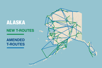 alaska t-routes map