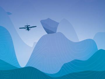 Alaska terrain charting aviation