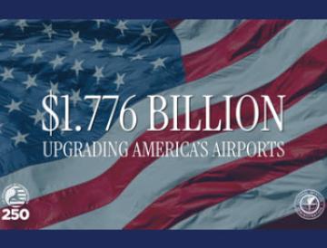 $1.776 Billion Upgrading America's Airports