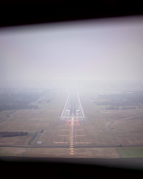Foggy Runway