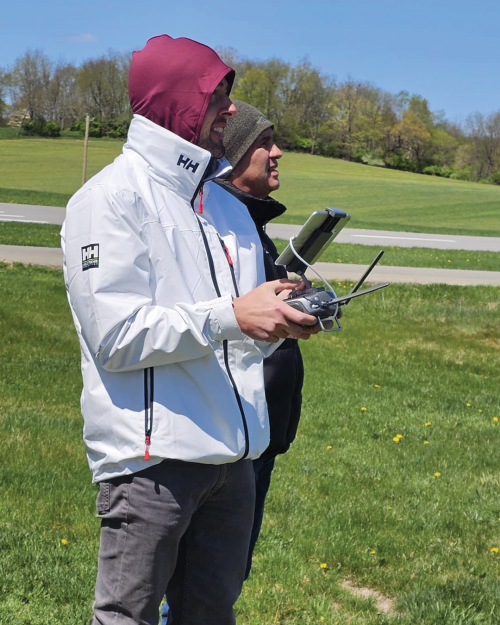Picture of a man holding a controller