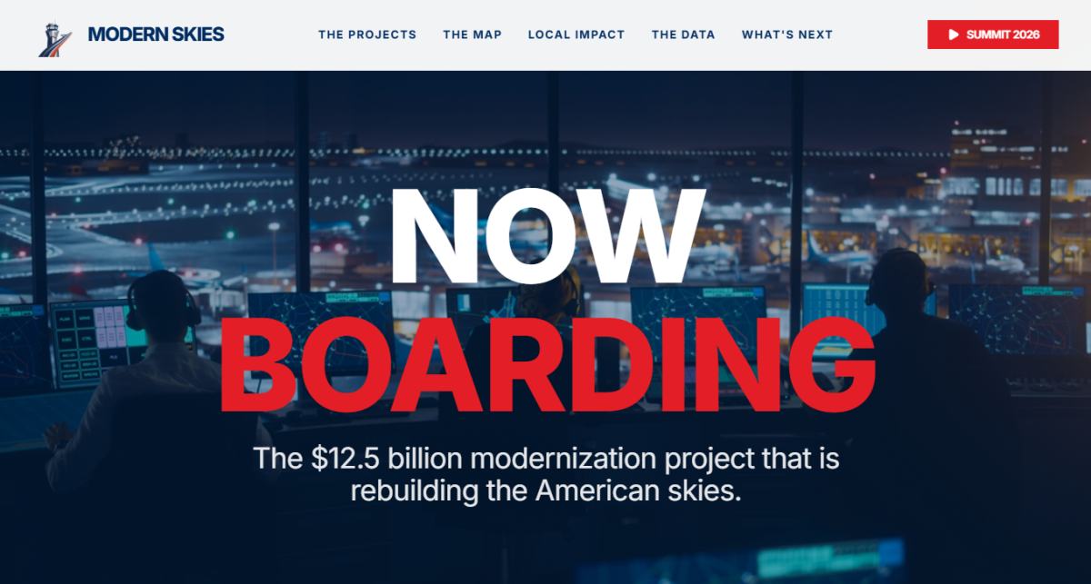 Modern Skies Website