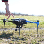 Drone in field