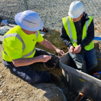 Tech Ops personnel at work