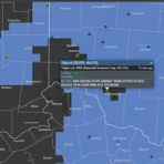 Weather observation map