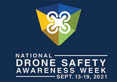 National Drone Safety Awareness Week Sept 13-19, 2021 Banner