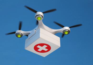 first aid drone