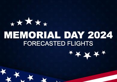 Memorial Day 2024 Forecasted Flights
