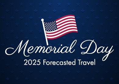 Memorial Day 2025 Travel Forecast