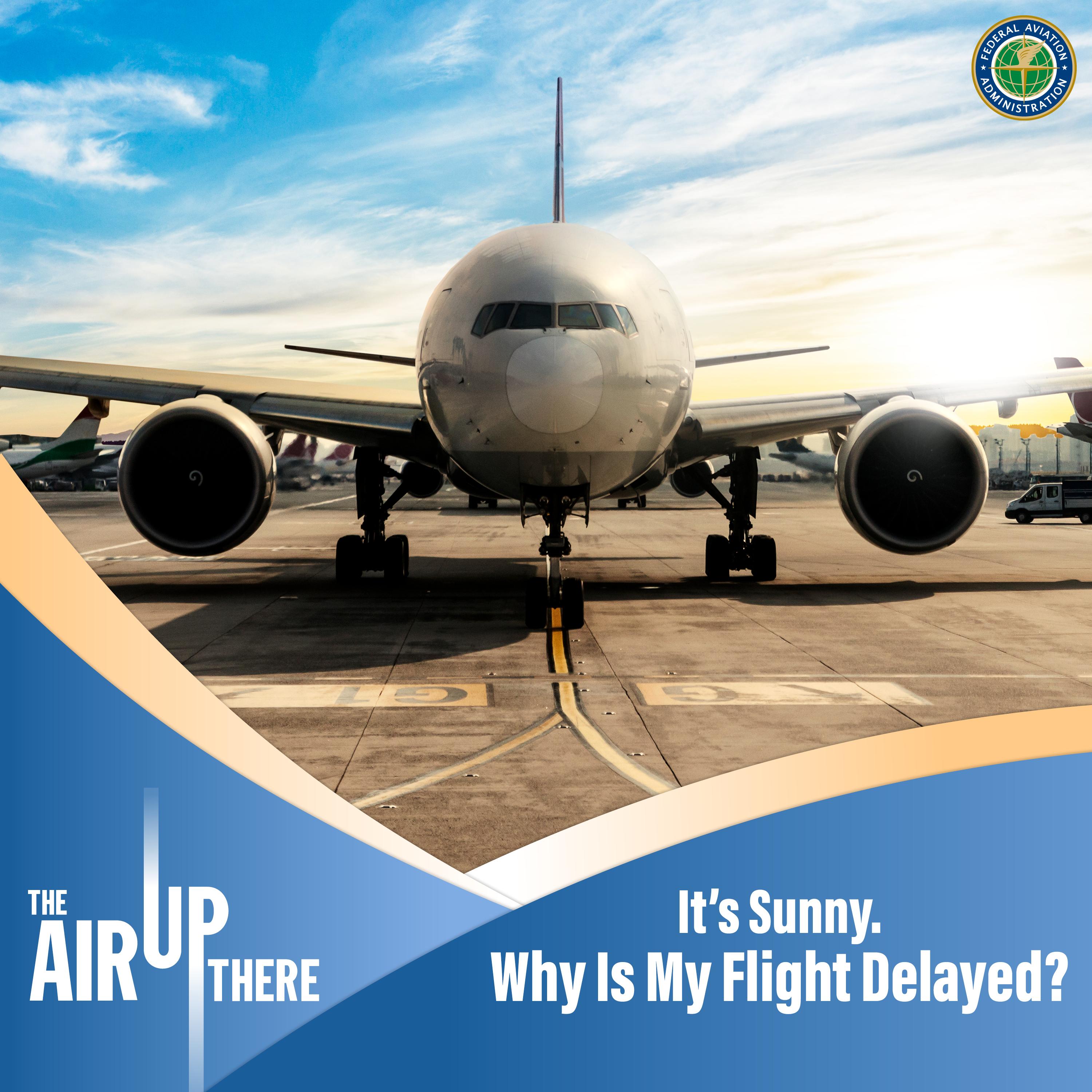 Aircraft waiting on runway