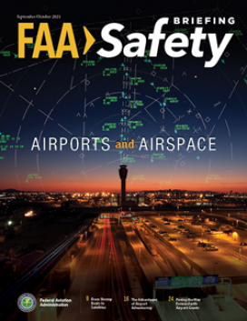 Cover image of September/October 2021 issue of FAA Safety Briefing