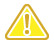 illustration of yellow triangle
